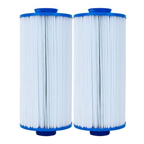 Unicel 4CH-24 25 Square Foot Media Replacement Top Load Hot Tub Spa Filter Cartridge with 173 Pleats (2 Pack) - size: 2 Pack