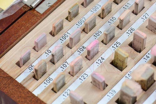 Shars Rectangular Gage Block Set 303-5307C M) - size: Grade 0 303-5307C