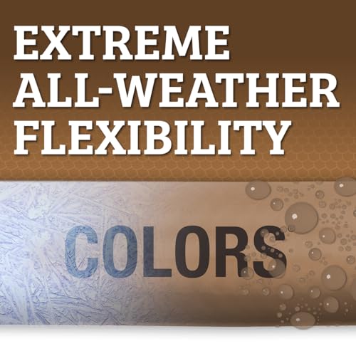 Flexzilla Colors Garden Hose 5/8 in. x 50 ft., Lightweight All-Weather Water Hose, Durable and Flexible, Leak-Free Connections, Brown Mulch - color: Brown Mulch, size: 50ft, style: Standard Grip