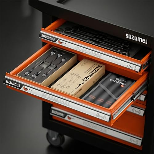 SUZUME 4 in 1 Reversible Double Box End Ratcheting Wrench set 3PCS SAE - size: SAE