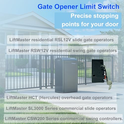 DTAIR K23-50099 Q029 Limit Switch Replacement for Elite SL3000, CSW200, RoboSlide RSL12V, RoboSwing RSW12V & Hercules Overhead Unit Gate Operators Q329 Q392(Pack of 2)