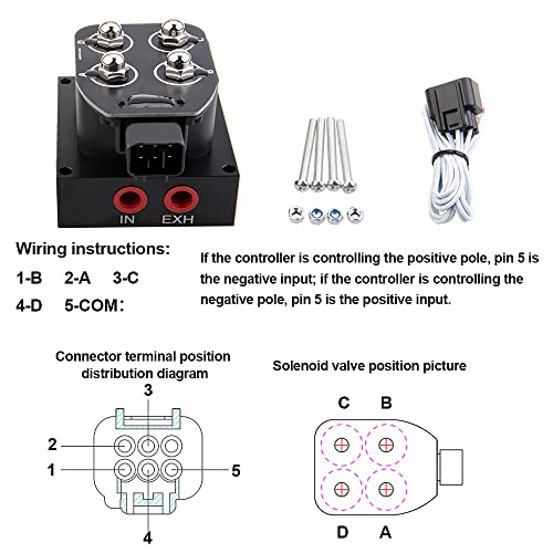 Air Ride Controller With Control Box and Remote - color: Valver With Controller, size: NO pressure gauge