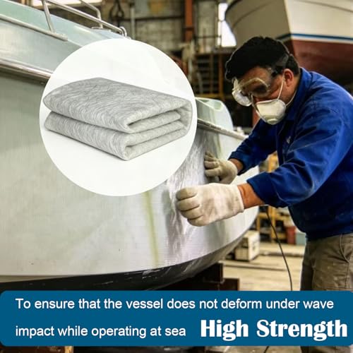 Fiberglass Mat, 3.5 Yards X 41" Wide Fiberglass Chopped Strand Mat, Strong Repair Function- Suit for Surfaces and Reinforces Repairs - size: 3.5 Yards X 41" Wide