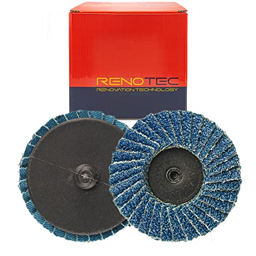 30 Pcs 2 Inch Mini Flap Disc, Assorted 40/60/80 Set, High Density Zirconia Grinding Flap Disc, with 1/4 inch Shank Holder, On Metal Grinding, for Angle Die Grinder (Pack of 30) - style: Flap Disc Set