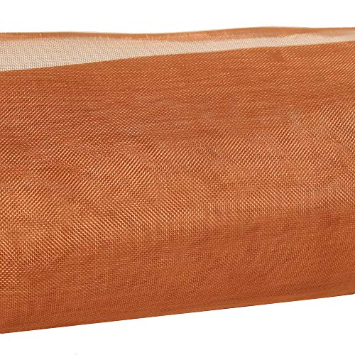 99.9% Pure Copper Wire 40 Mesh- 12.5" x 38" Dense Filter Screen Mesh