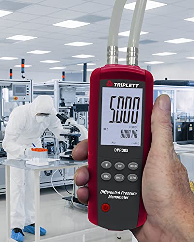 Triplett DPR305 Differential Pressure Manometer - size: DPR305 (5 psi), style: Standard