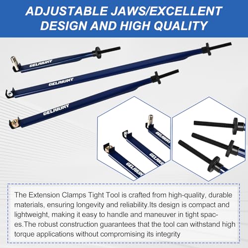 Upgrade Extension Clamps Tight Tool, Versatile Vise Grip, Narrow Space Use