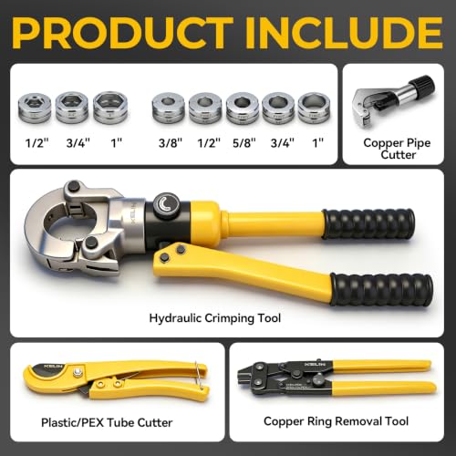 KELIN Hydraulic Copper Pipe Tube Fittings Crimping Tool