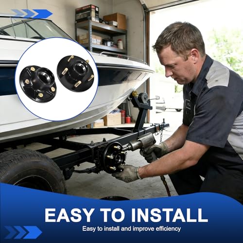 3500lb 5 on 4.5" Trailer Idler Hub Kit for Diameter 6.34" #84 Axle