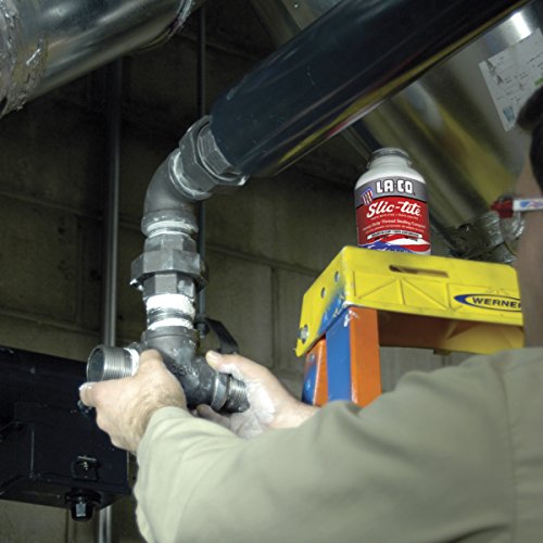 LA-CO 42014 Slic-Tite Premium Thread Sealant Paste with PTFE, -50 to 500 Degree F Temperature, 1 Gallon - size: 1 Gal
