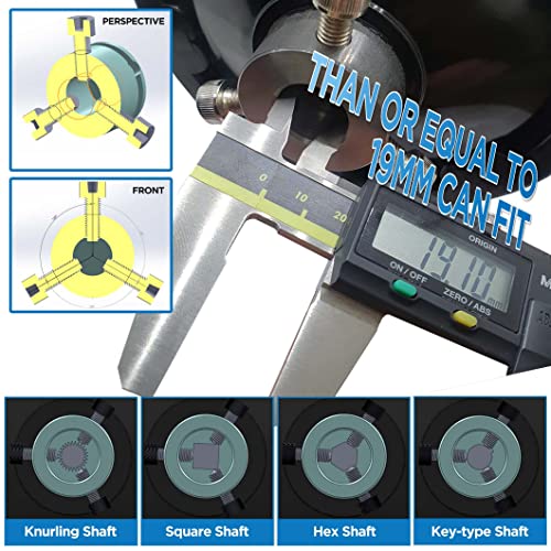 6" Ultimate Handwheel Fits 3/4" Shaft or Smaller - Table Saw, Lathe & More - size: 6" X 3/4"