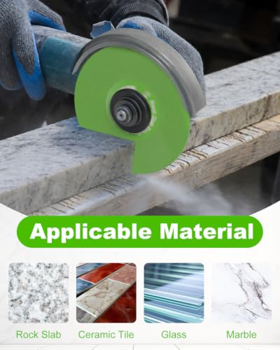 4.5 Inch 6 Pcs Diamond Rock Slab Grinding & Cutting Disc - size: 4.5 Inch(Standard)