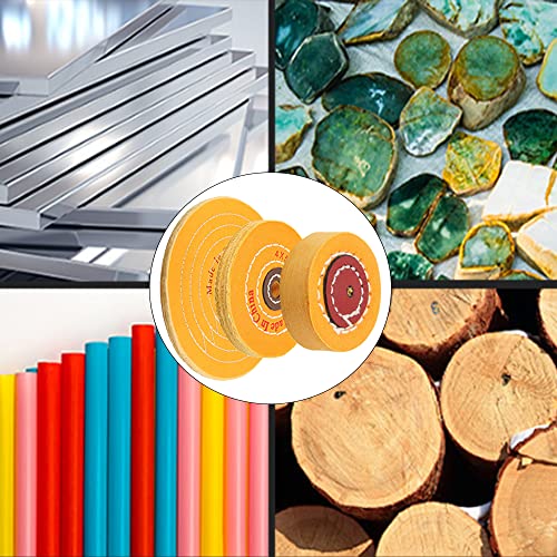 12 Inch Cotton Buffing Wheel, 5/8" Arbor Hole, for Bench Grinder - size: 12inch 16mm hole