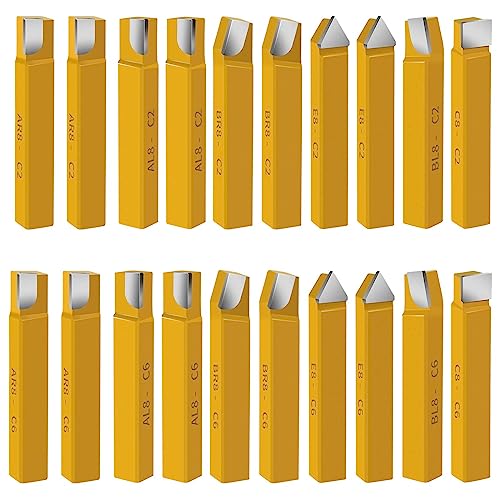 20 pc 3/8"Carbide Tip Tipped Cutter Tool