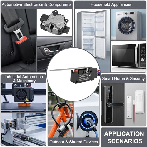Heavy Duty IP67 Waterproof Micro Switch, UL Recognized Component - size: WS2-Hinge Lever
