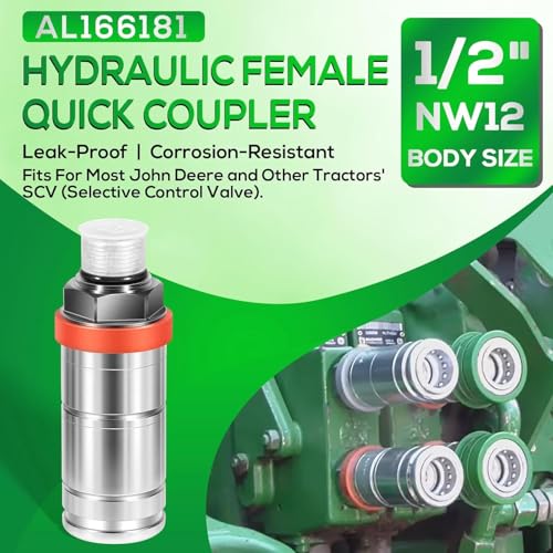 Hydraulic Female Quick Coupler For John Deere 6400 6410 6420 6430 7430