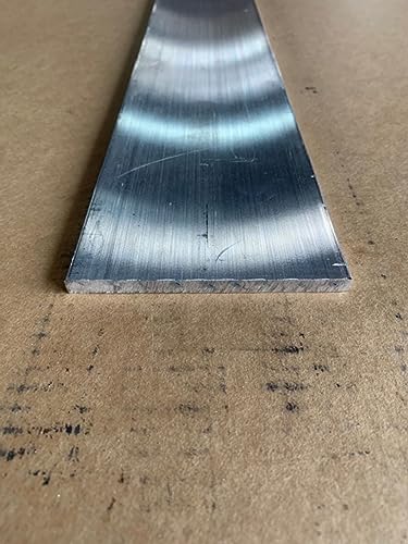 1/4" Thick x 5" Wide Aluminum Flat Bar, 6061 Aluminum (12)