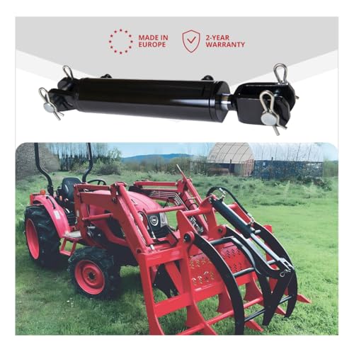 Double Acting Hydraulic Cylinder - AG Clevis Hydraulic Cylinder 2500 PSI tie-Rod Alternative 2" bore 14" Stroke (2x14) - size: 14" stroke