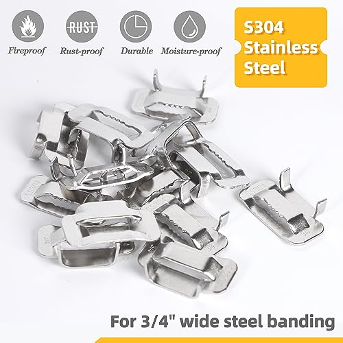UpJiaFlarish Steel Banding Strapping Kit - Banding Tool, Stapping Tool