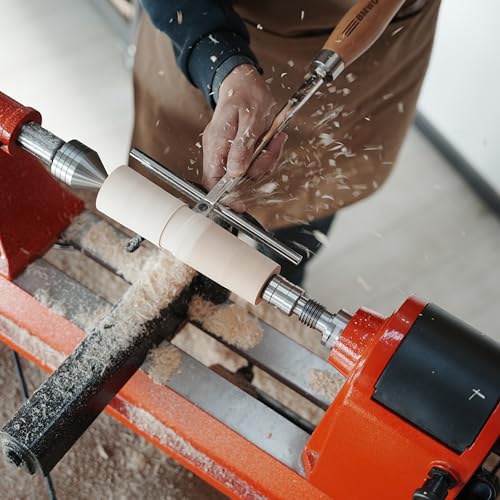 Overall length 23 3/4" Carbide Tipped Radius Rougher Chisel For Woodturning, Beech handle length: 15 1/2", Tool bar length: 8 1/4", with 15 * 15 * 2.5mm-R50 TCT ARC SQUARE BLADE - color: M2051t