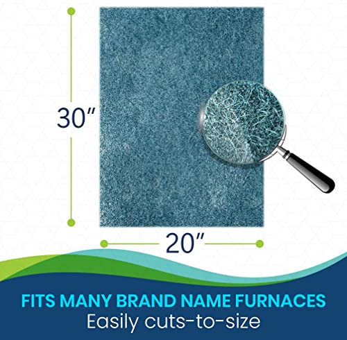 20x30x1 Cut To Fit Air Filter Media For Furnace/Air Conditioner