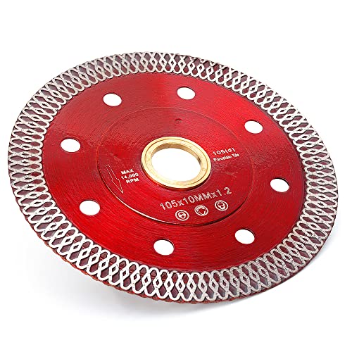 4 inch Diamond Porcelain Saw Blade for Cutting Porcelain Tiles…… - size: 4 inch (1 pc)