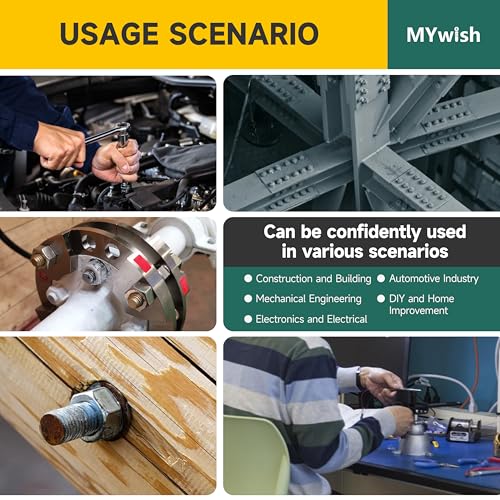 Mywish 5/16 Bolts, 85Pcs 5/16-18 Bolts and Nuts Kit with 1-1/2", 2", 2-1/2", 3" Hex Bolts Kit, 304 Stainless Steel 5/16 Screws Nut and Bolt Assortment Kit with 4 Common Sizes and Cross-Drilled Tail - size: 85 Pcs 5/16 Kit - Silver