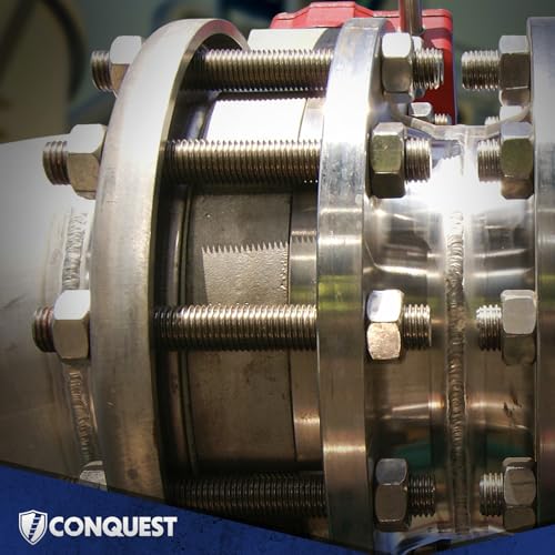 Conquest A307 Zinc Plated Threaded Rod 1/2"-13 x 18 - size: 1/2"-13 x 1.5'