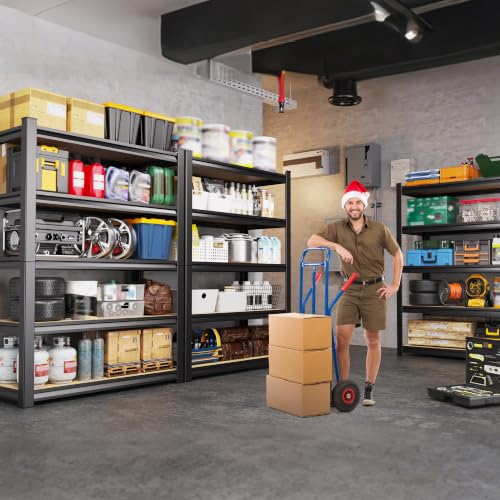 2Pack 3 Tier Garage Shelving,Garage Storage Shelves,Adjustable Heavy Duty Metal Shelving Units and Storage Large Rack,Utility Steel Shelf For Shop Warehouse Pantry Basement Organizers 35"Hx33"Wx16"D - size: 35"Wx16"Dx33.5"H