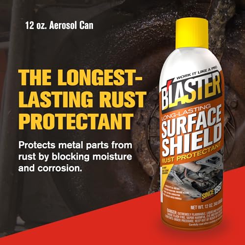 B’Laster Surface Shield Rust Prevention Spray – Lanolin Undercoating Spray for Vehicles, Up to 2-Year Corrosion Protection, Rust Inhibitor & Anti Corrosion Spray for Metal (Pack of 6) - size: 6 Pack