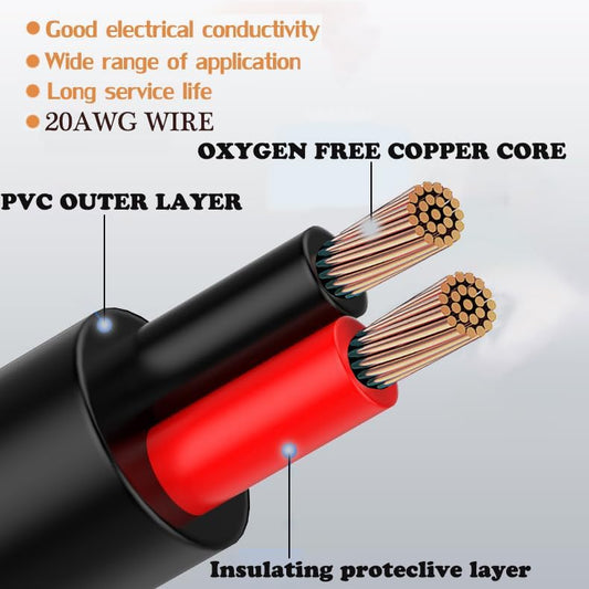 Waterproof Connectors 2 Wire, 20AWG Male Female Plug LED Connector with 2Pin Waterproof Connectors, IP68 20CM Extension Cable for Car, Truck, Boat, LED Strip Lights, (5 Pairs) - size: 20AWG 2pin waterproof connector