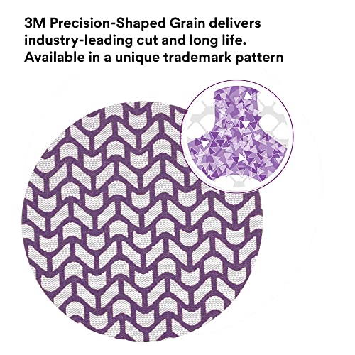 3M Xtract Net Disc 710W, 320+, 5 in, Die 500X - size: 5 in, 320+