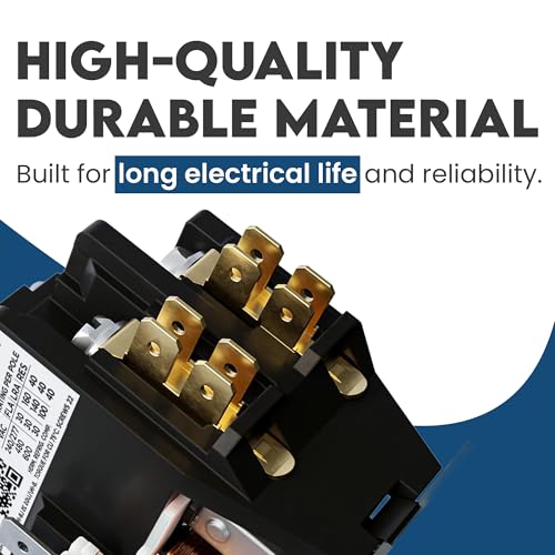 1-Pole Definite Purpose Contactor, 30A, 24V Coil, UL Recognized, A2L Cert. - size: 1P 30A 24V coil