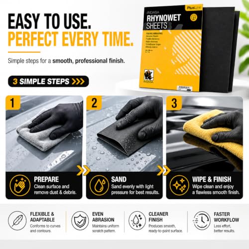 Indasa 50 PCS 9x11” Wet & Dry Sandpaper Sheets, 600 GRIT, Clog-Resistant Abrasive for Wood, Metal, Auto, Paint & Clear Coat Finishing, Sand Paper Silicon Carbide, Plusline - size: 600 GRIT 9"x11" Silicon Carbide