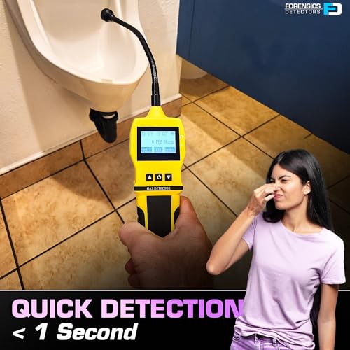 Sewer Gas Leak Detector by Forensics | 20-Year Sensor | Bathroom, Drains, Sewage, Plumbing |