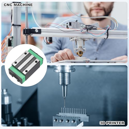 uxcell HGH15CA Linear Slider Block Linear Slider Bearing Carriage