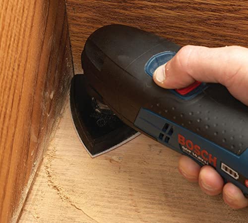 BOSCH SDTR080 Detail Sanding Triangle, 80-Grit, 5-Pack - size: 5 Pack, style: 80 Grit