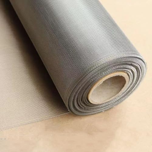 304 Stainless Steel Window Security Screen Mesh Roll, 39.4in x 98ft