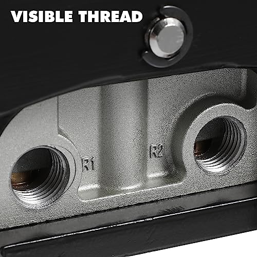 Pneumatic Foot Pedal Valve 5 Way 3 Position Center Closed