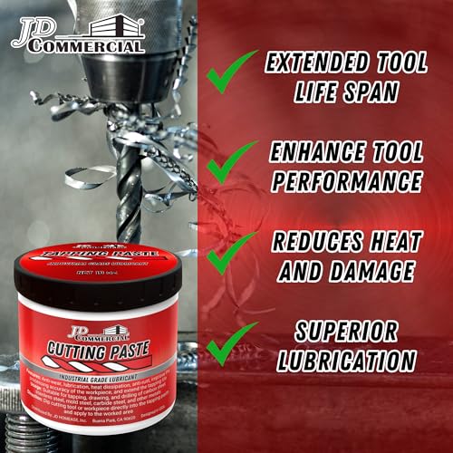 Cutting Paste 10 OZ, Cutting, Tapping, and Drilling Lubricant, Reduces Heat, Extends Tool Life & Improves Precision, for Drilling, Milling, Threading, and More (3 Pack) - size: 10 OZ - 3 Pack