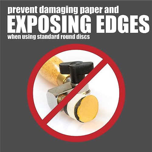 Keystone Flex Edge Gold 1 Inch Hook and Loop Sanding Discs 1 Inch 320 Grit - size: 1", style: 320 Grit