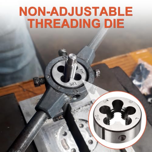 3/4"-10 UNC Round Threading Die Left Hand Alloy Steel - size: 3/4"-10 UNC