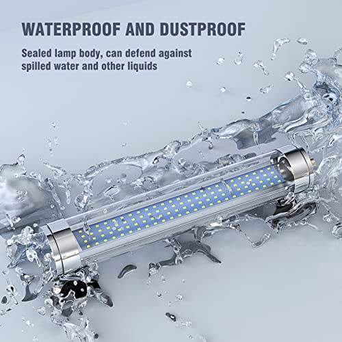 LED Machine Light, 40W Explosion Proof Work Light, IP68 Waterproof Tube Light CNC Machine Work Lighting Sewing Machine Lights Equipment