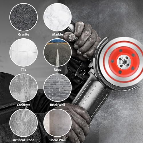 TOOLEAGUE 4.5 Inch Diamond Concrete Grinding Wheel for Angle Grinder,3 Pcs