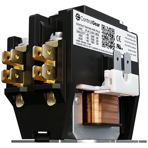1-Pole Definite Purpose Contactor, 40A, 24V Coil, UL Recognized, A2L Cert. - size: 1P 40A 24V coil