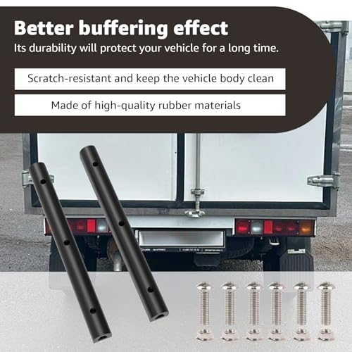 Universal Rubber Bumper Protector Strips Loading Dock Fender Pad Bump Stop