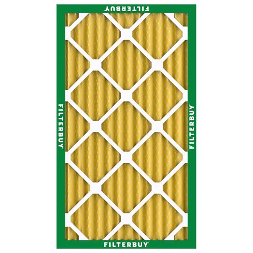 Filterbuy 10x20x2 Air Filter MERV 11 Pet & Allergy Defense (3-Pack) - size: 10x20x2