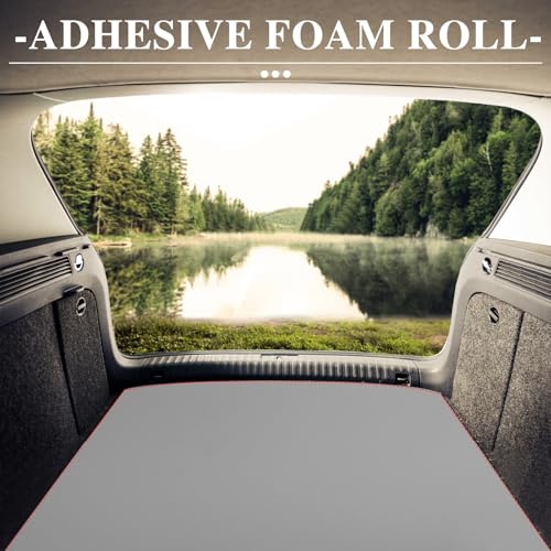 Adhesive Foam Padding Closed Cell EVA Foam Sheets Insulation Board Foam Sheet Pad with Sticky Back (1, Gray, 12x59x1/16 inch) - color: Gray, size: 12x59x1/16 inch