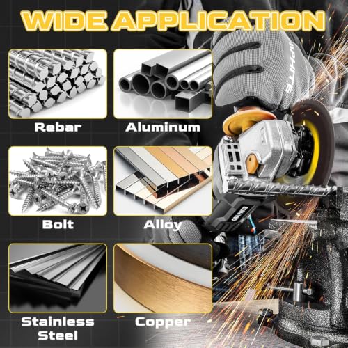 3 Inch Diamond Cutting Wheel, Metal Cut Off Wheels for Die Grinder, 5PCS - size: 3 INCH