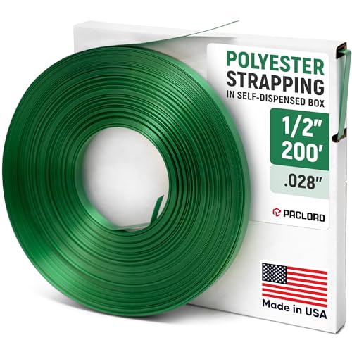 1/2" x 200' Polyester (PET) Strapping in Portable Self-Dispensed Box